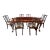 Ethan Allen Mahogany Dining Room Table and Chairs For Sale