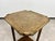 1920s Jugendstil Side Table with Hammered Brass Top, 1920s For Sale - Image 5 of 11