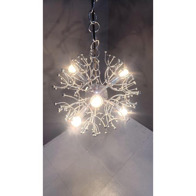 Vintage Sputnik Chandelier from Sciolari, 1960s For Sale - Image 10 of 12
