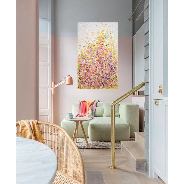 Blush Good Memories.Modern Original Painting.Iryna Kastsova For Sale - Image 8 of 9