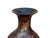 Brown Chinese Brown Lacquer Golden Scenery Decorative Wood Vase Art For Sale - Image 8 of 16
