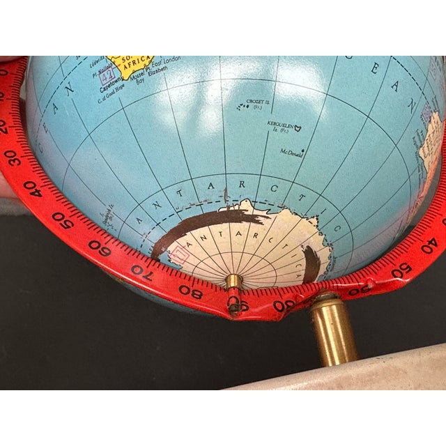 Vintage Geography Game World Globe by Replogle For Sale - Image 9 of 12