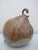 Brown Large Chickadee Fat Hen Globular Earthenware Farmhouse Pottery Sculpture For Sale - Image 8 of 9