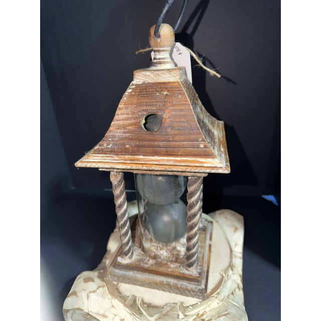French Country Celestial Meets the Sea Lantern For Sale - Image 3 of 4