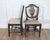 Set of Four 19th Century Swedish Blackened Wood and Gilt Lyre-Back Chairs For Sale - Image 17 of 18