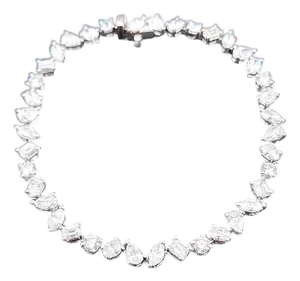 6.38 Ct Mixed Shape Diamond Tennis Bracelet