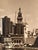1970s Vintage 1977 Morton C. Tadder Baltimore Inner Harbor Signed Black & White Sepia Tone Large Cityscape Photograph For Sale - Image 5 of 12