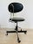 Vintage Black Kovona Office Stool Model Z-370, 1960s For Sale - Image 4 of 12