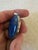 Vintage Lapis and Silver Pendant For Sale - Image 4 of 5