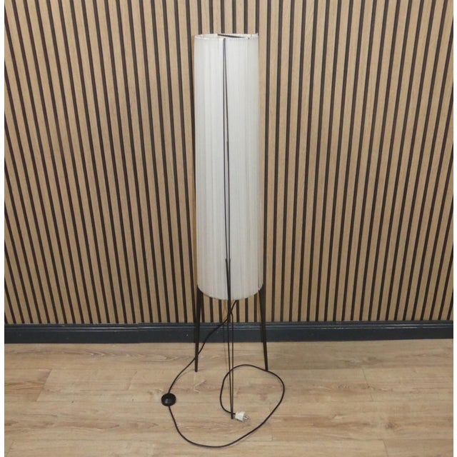Tripod Rocket Floor Lamp in Black Metal from Hesse, 1960s For Sale - Image 15 of 15