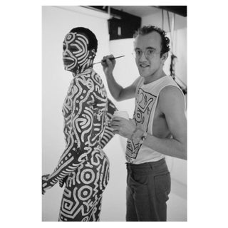 'Keith Haring and Bill T. Jones' Unframed Archival Pigment Print For Sale
