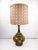 Mid 20th Century Midcentury Modern Smoked Glass Kerosene Lantern Inspired Table Lamp For Sale - Image 5 of 16