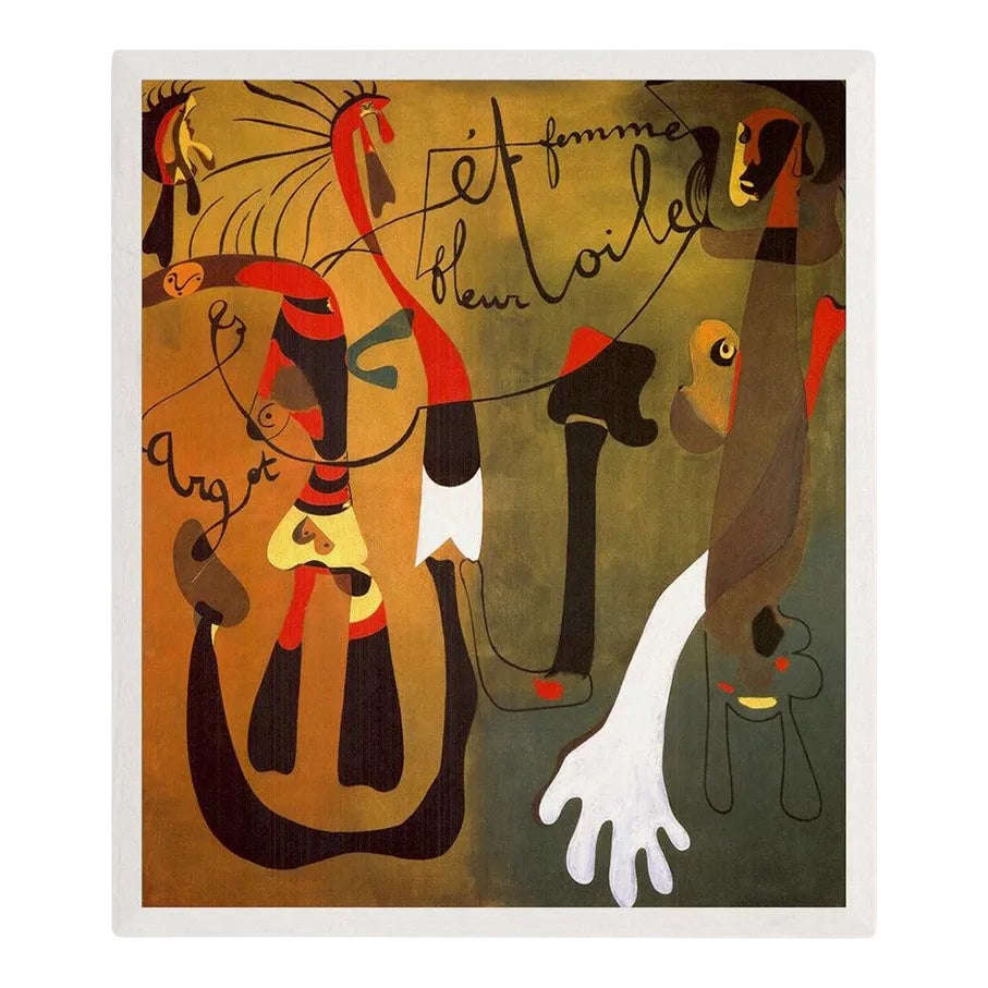 2010 Joan Miro 'Painting (Escargot Femme Fleur Etoile)' Offset Lithograph