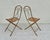 French Folding Garden Chairs, 19th Century, Set of 2 For Sale - Image 3 of 15