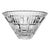 Contemporary Mikasa Times Square Lead Crystal Centerpiece Bowl 10.75", Japan, C. 2001–2004 For Sale - Image 3 of 11