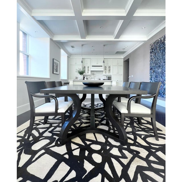 Christian Liaigre “Misaine” Dining Table in Solid Oak For Sale - Image 9 of 9