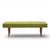 Milo Baughman for Thayer Coggin Mid Century Walnut Upholstered Bench This bench measures: 49 wide x 18.75 deep x 14.75...