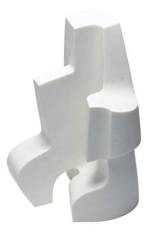 Large Carrara Marble Sculpture by Jan Keustermans, 2000s