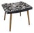 Communist Era Stick Leg Ottoman For Sale