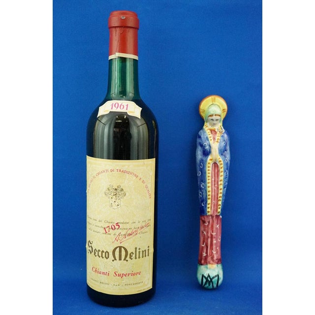 1920s 20th Century Ceramic Bas-Relief Plaque Madonna by Antonio Milani, Italy, 1920s For Sale - Image 5 of 18