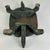 Vintage Folk Art Primitive Hand Painted & Carved Whimsical Turtle With Polkadots For Sale - Image 10 of 11