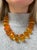 This fun and colorful Tiffany design by Paloma Picasso features faceted amber beads measuring approximately 20.00 - 32.00...