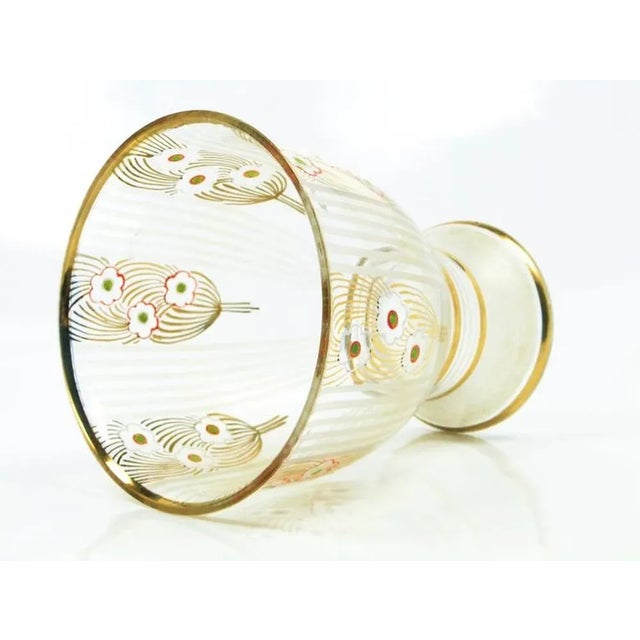 Art Deco Vase from Kamenicky Senov, Former Czechoslovakia, 1950s For Sale - Image 4 of 7