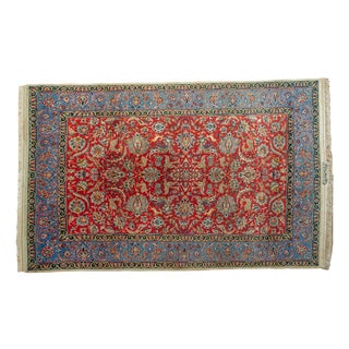 VIntage Middle Eastern Isfahan Rug For Sale