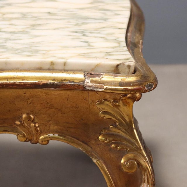 Baroque Coffee Table in Fir Wood For Sale - Image 5 of 10
