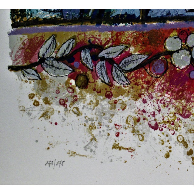 Printmaking Materials Théo Tobiasse, Mere Biblique, 1984 For Sale - Image 7 of 8