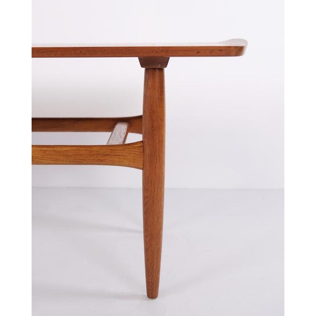 Wood Danish Coffee Table in Teak from Jason Møbler, 1960s For Sale - Image 7 of 11