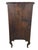 Brown German Walnut Veneer Pillar Commode with Ornate Mounts, 1880 For Sale - Image 8 of 9