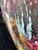 Textile Vintage Italian Lake Como Oil Painting, Large Mediterranean Villa Garden Canvas Art 36" X 24" For Sale - Image 7 of 12