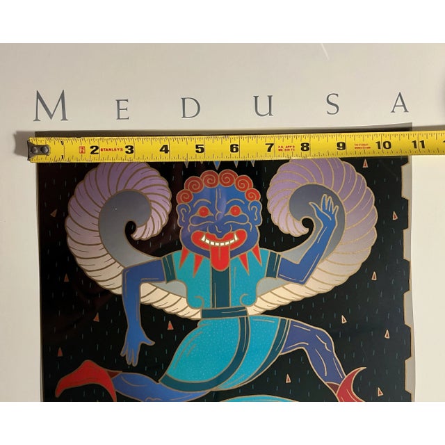 1985 Medusa Screenprint Signed Poster by McRay Magleby For Sale In Los Angeles - Image 6 of 9