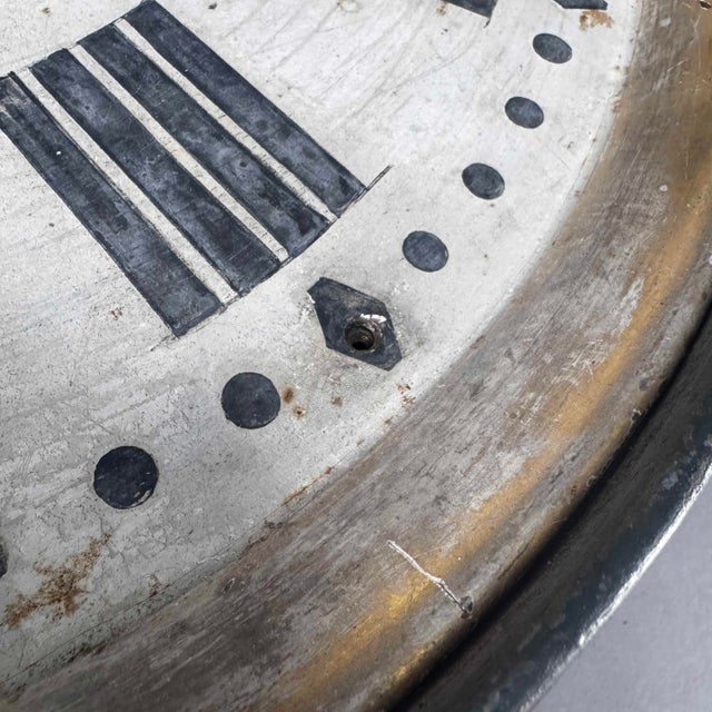 Superb 1890's Antique Paul Garnier Paris Railroad Clock Fine Gilding & Patina Huge 20" Face For Sale - Image 11 of 18