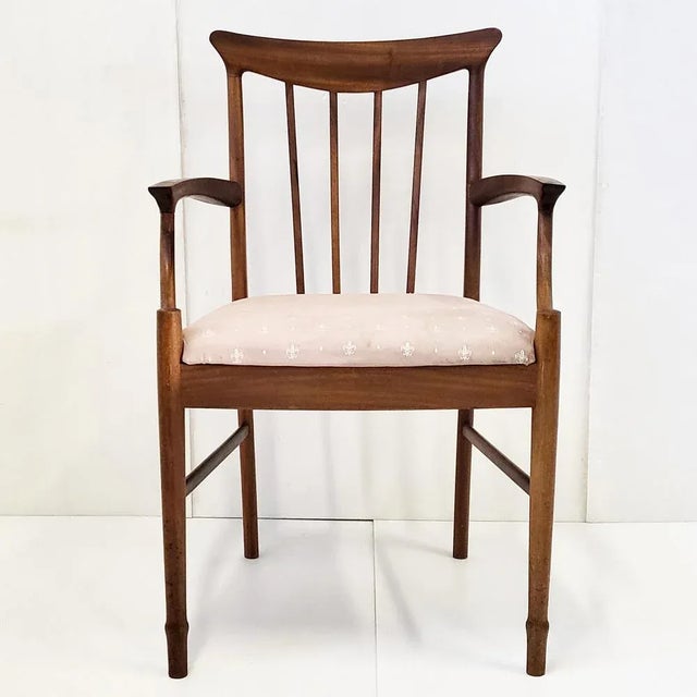 Wood Set of Scandinavian Teak Armchairs, 1960s For Sale - Image 7 of 12