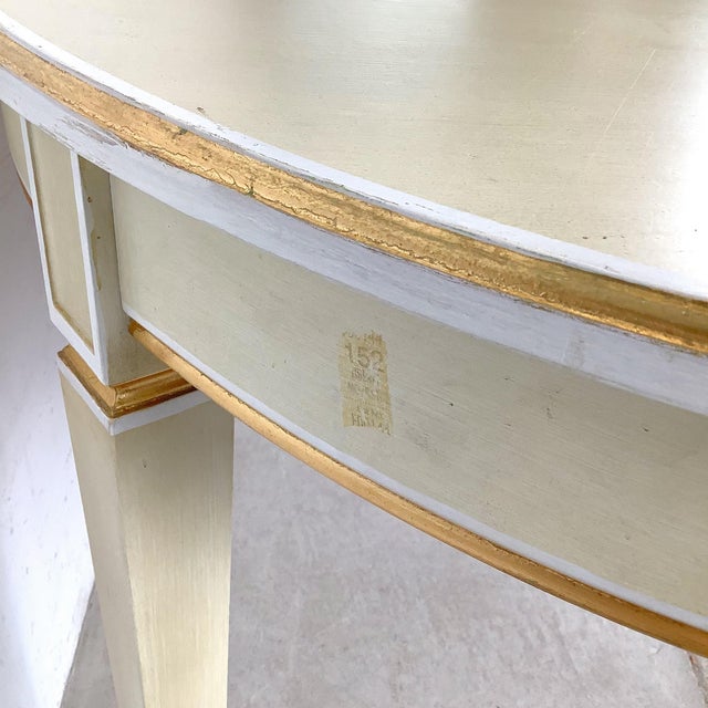 Mid-Century Gustavian-Style Oval Dining Table by Lysberg, Hansen & Therp For Sale - Image 12 of 12