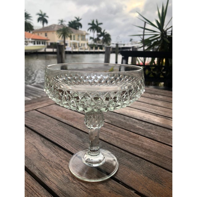 Late 20th Century Mid Century Large Glass Dish For Sale - Image 5 of 5