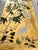 Chinoiserie Luxury Hand Painted Gold Leaf Wallpaper With Crane Birds & Floral Garden Design, Oriental Chinoiserie Diptych Wall Mural, Custom Designer Wallcovering For Sale - Image 3 of 5