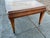 Coffee Antique English Regency Mahogany & Leather Top Coffee Table on Casters For Sale - Image 8 of 12