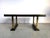 Vintage Lacquer and Brass Dining Table, 1970s For Sale - Image 10 of 12