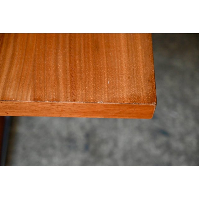 Scandinavian Height-Adjustable Coffee Table in Wood and Chrome, 1970s For Sale - Image 13 of 17