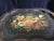 Massive 19th c. Floral Painted French Tole Antique Table Tray measurement: 31.5" x 24" weight 6.8 lbs Condition...
