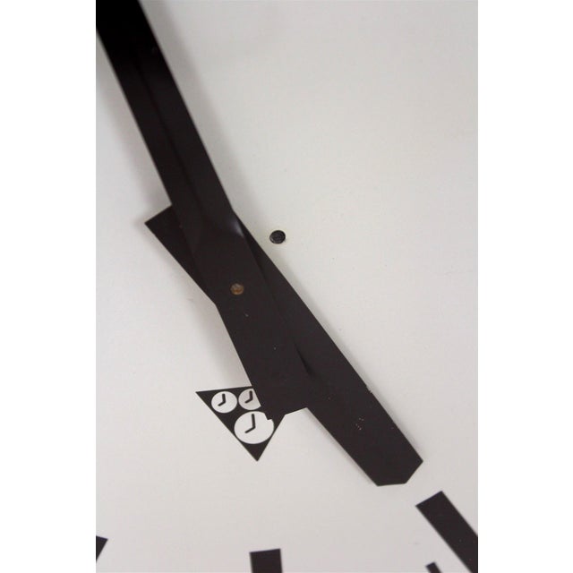 Large Double-Sided Railway Clock from Pragotron, 1980s For Sale - Image 9 of 18