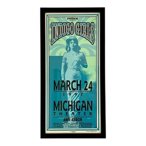 Arminski "Indigo Girls" Framed Screen Print C.1997 Closer to Fine Barbie