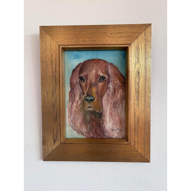 Dog Portraits, Oil Paintings, Set of 2 For Sale - Image 3 of 15