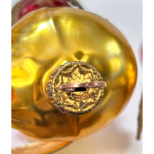 Mid 20th Century Vintage German Glass Praying Angel Christmas Ornaments – Pair For Sale - Image 5 of 8