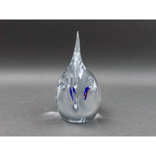 Mid-Century Modern Mid 20th Century Elio Raffaeli Signed Oggetti Murano Italy Fish For Sale - Image 3 of 8