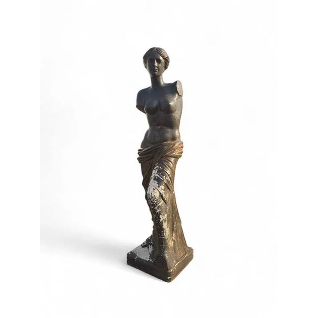 Venus De Milo Sculpture, 1950s, Reconstituted Stone For Sale - Image 4 of 18
