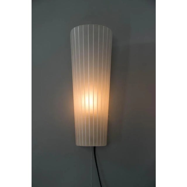 Glass Wall Lamp, Europe, 1970s For Sale - Image 3 of 11